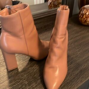 Steve Madden boots.  Worn once